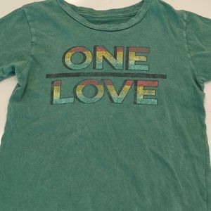 Rowdy Sprout One Love Tee - Size 6